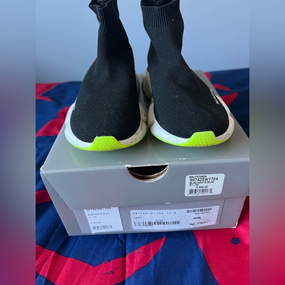 Authentic Kids Balenciaga Speed Sock Sneakers
